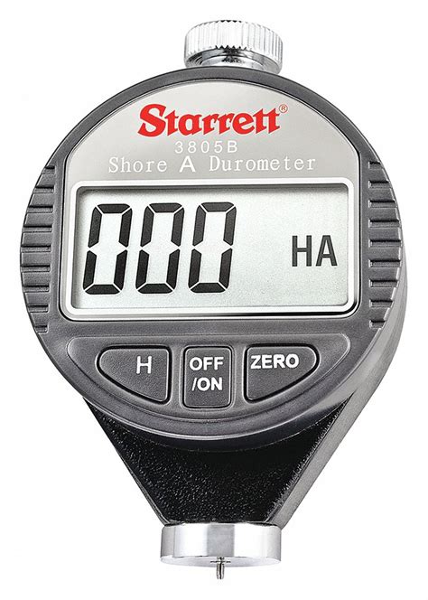 starrett handheld hardness tester|durometer tester with calibration certificate.